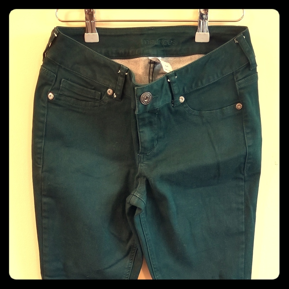 Jeggings forest green